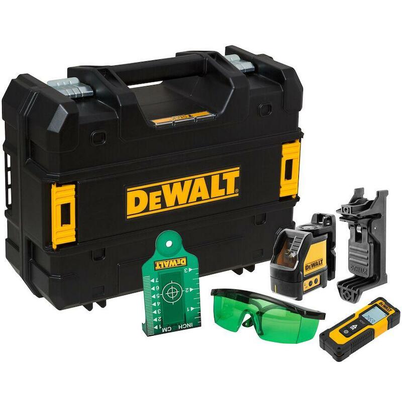 KRUISLIJNLASER+AFSTANDSMET. DW0887100 (TSTAK)DEWAL