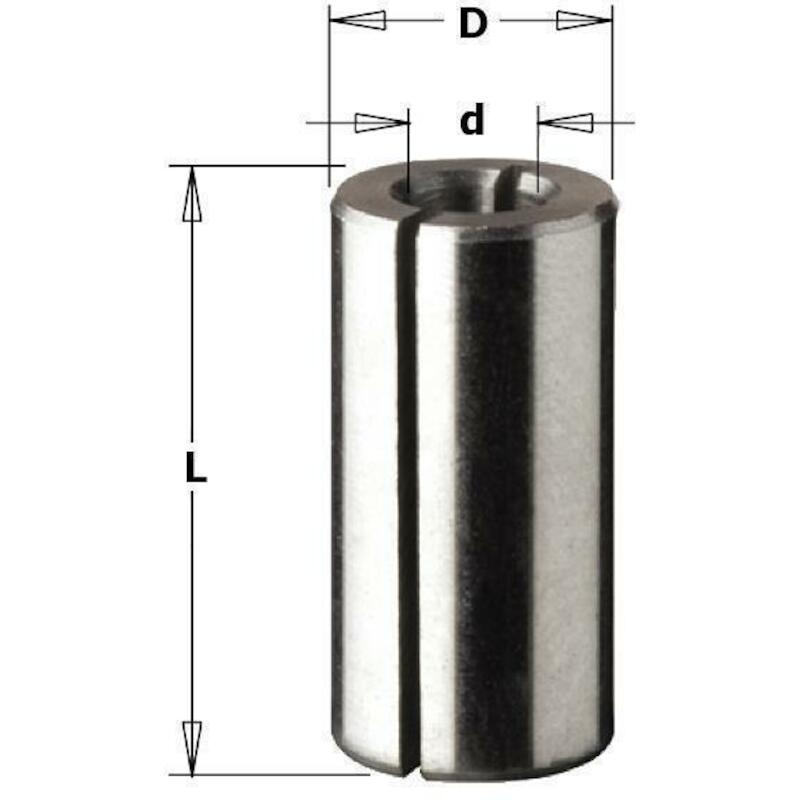 MANCHON MAJORATION 10-12MM  799.100.00 L=25MM  CMT