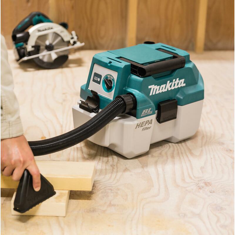 Makita - DVC750LZX3 - Cordless wet and dry vacuum cleaner - lxt - 18 V - 7.5 l - dust class L - body - 08152494