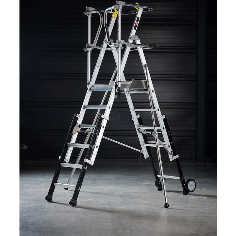 ESCABEAU PLATE-FORME 1X5/7  ROLGUARD COMPACT ALTRE