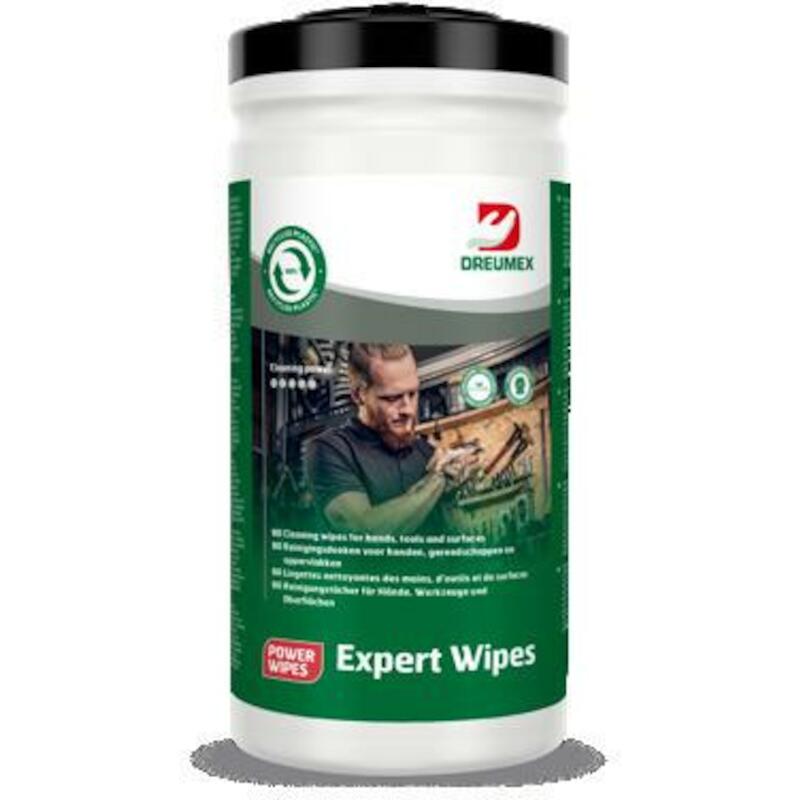 REINIGINGSDOEKEN (POT)      EXPERT WIPES(90ST)DREU