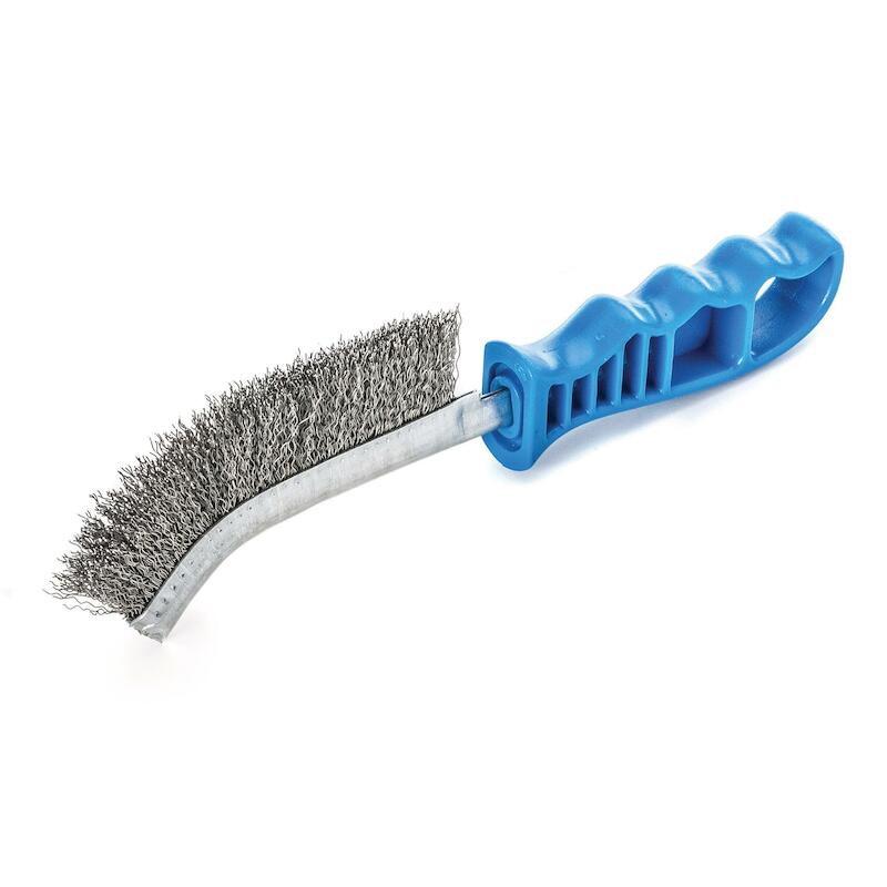 BROSSE A MAIN 1R. 260X10MM  056301 ACIER  LESSMANN