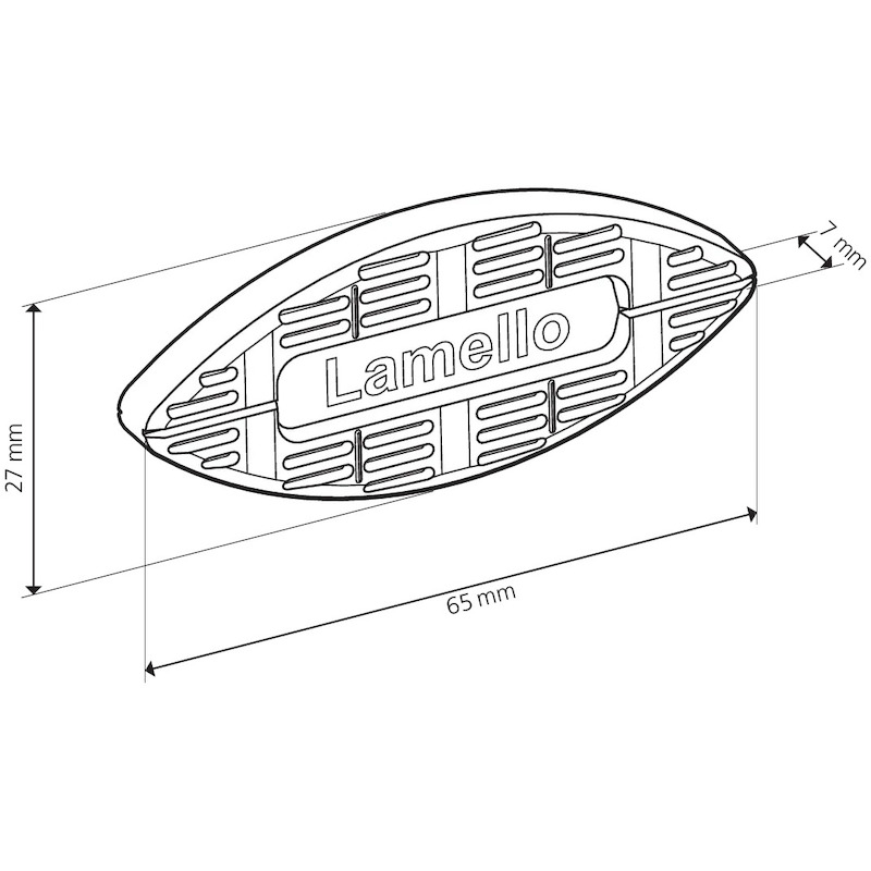 UITLIJNLAMEL P-14           BISCO  (300ST) LAMELLO