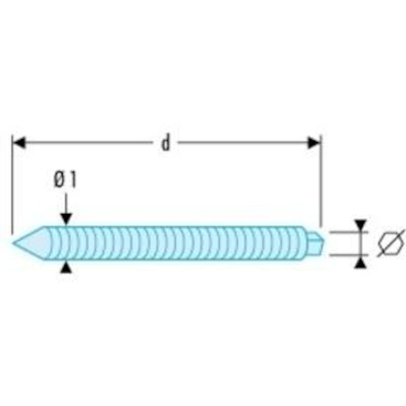 VIS DE RECHANGE POUR U.306  U.306-2 (L=310)  FACOM