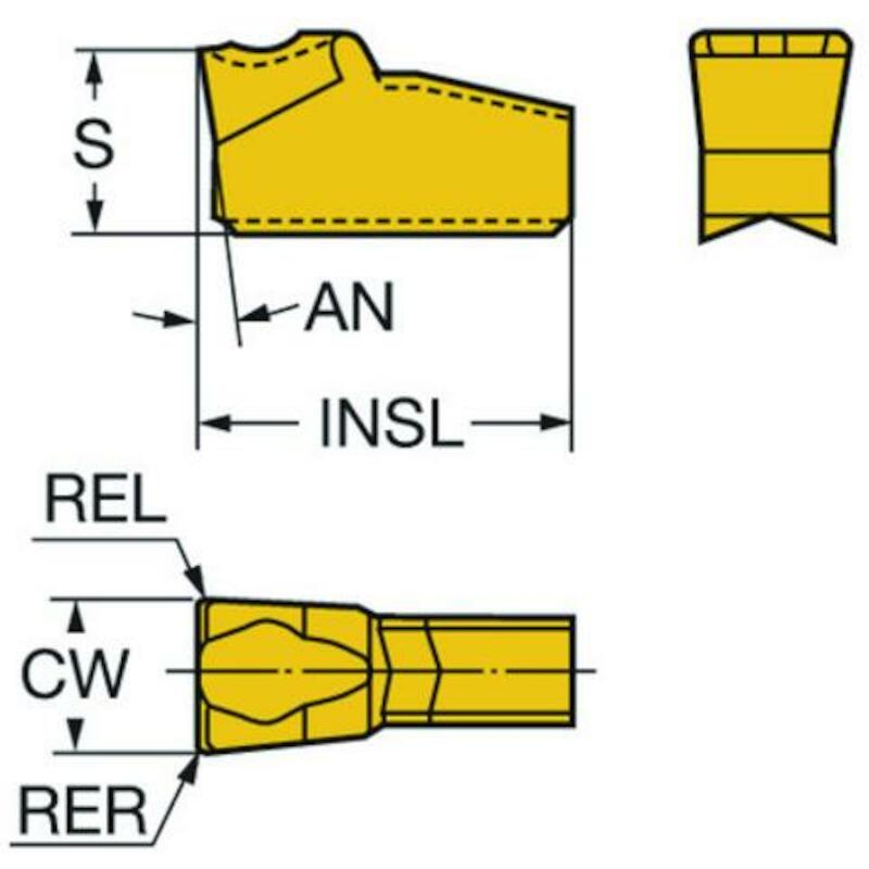 PLAQUETTE 4225              N151.2-400-5E  SANDVIK
