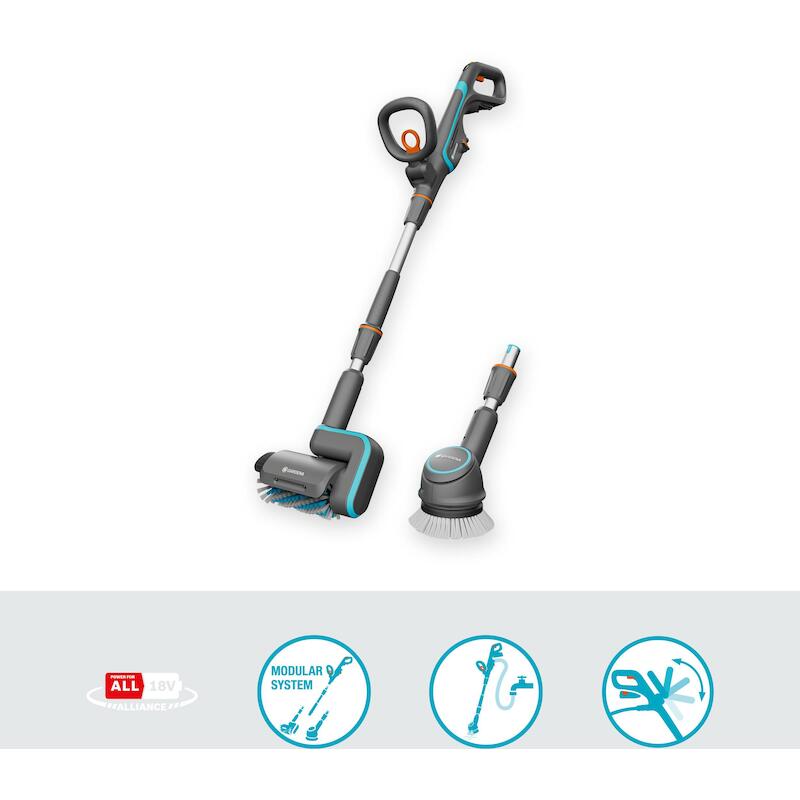 ACCU-MULTIREINIGER 18V/BODY AQUABRUSH UNIVERSAL