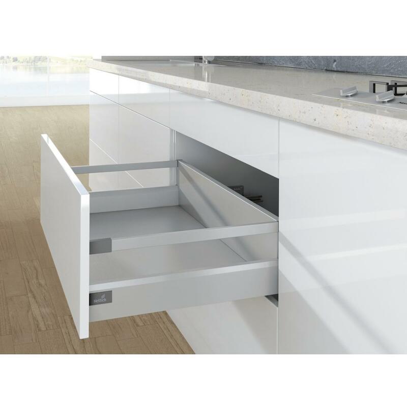 JEU PAROIS LAT.AT ARGENTÉ   9150616 400X94 HETTICH