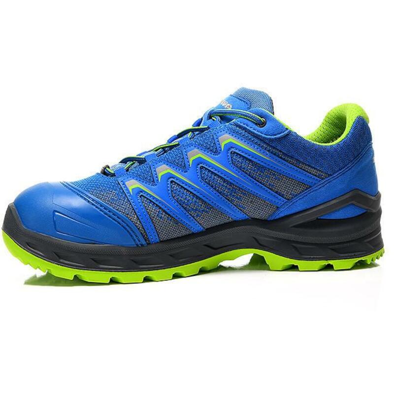 LAGE SCHOEN - LOWA LARROX WORK GTX - S3 BLAUW 46