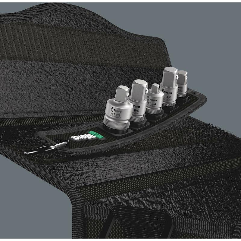 ADAPTERSET                  781/5 SET 1  (6ST)WERA