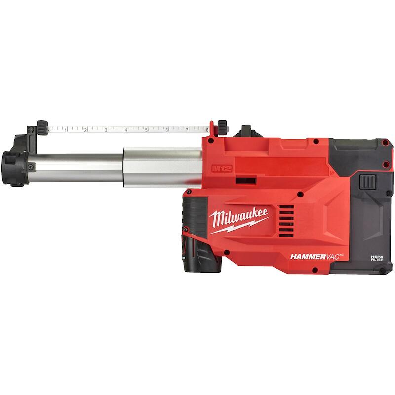 STOFAFZUIGER SDS+BOORHAMERS M12 UDEL-201B  MILWAUK