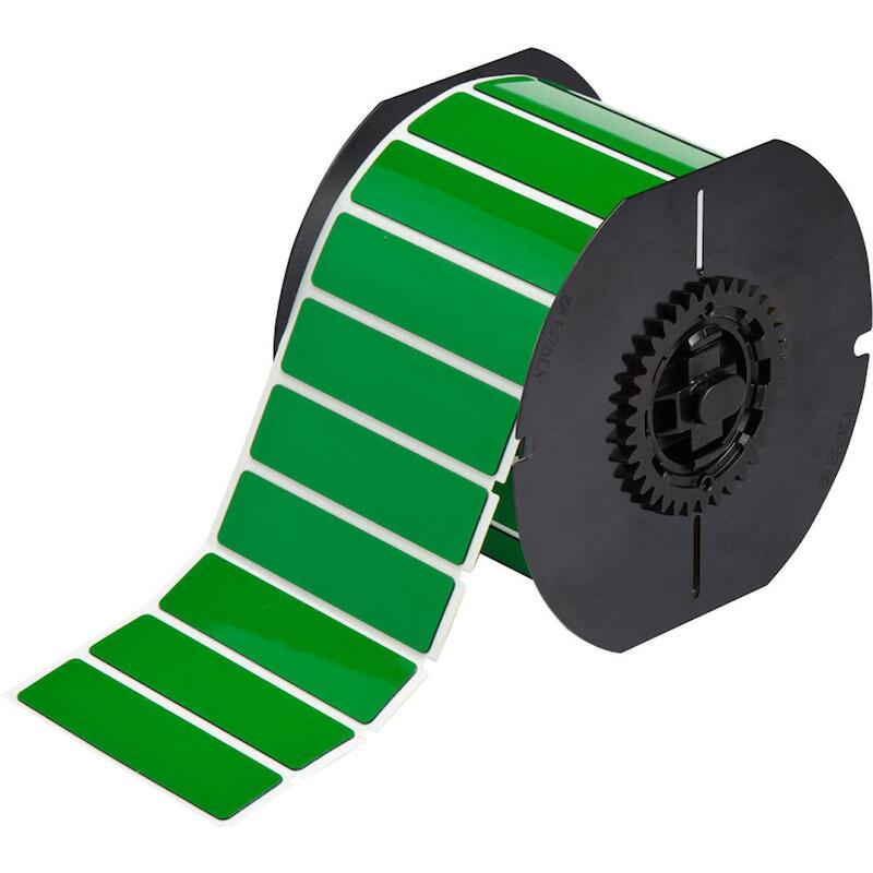 ETIQUETTE EPREP BRILL.VERT  118041(375) 76,2X19,05