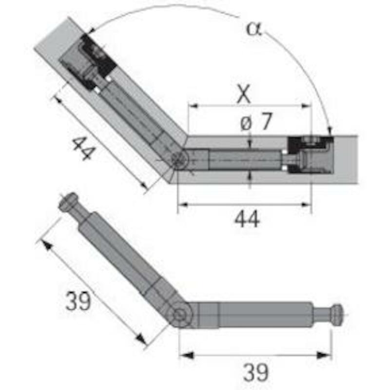 SCHARNIERDREVEL DU 860                  HETT-79580