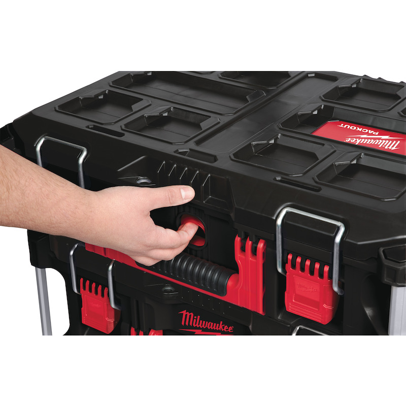 Milwaukee - Coffret pour système - Packout 3 - 561 x 411 x 165 mm - 19 l - Max. 34 kg - 02875811