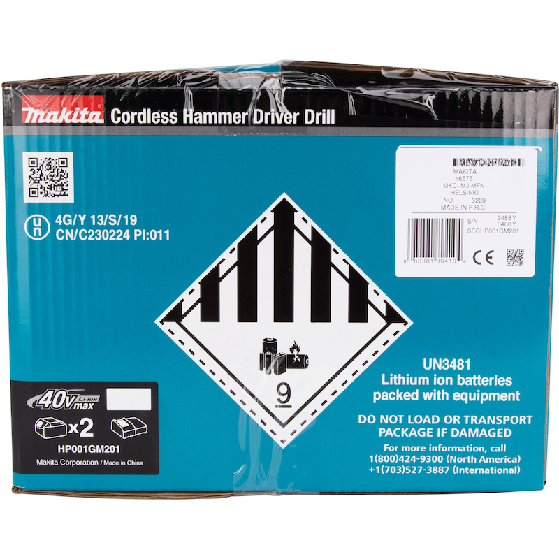 BOOR-/SCHROEFMACHINE XGT® - HP001GM201 - MAKITA