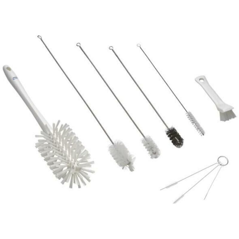 JEU DE BROSSES SUNDAE BLANC 5357/5 (9PCS)    VIKAN
