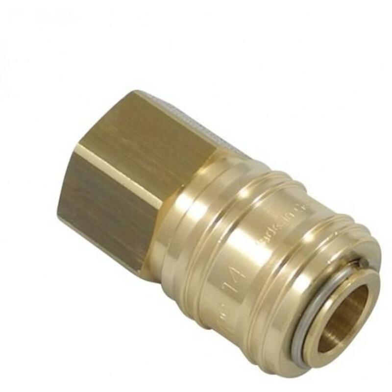 SNELKOPPELING 1/4"BSPP/V    14KAIW13MPX     RECTUS