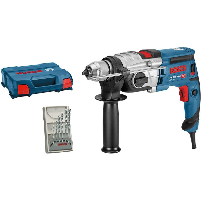 PERCEUSE À PERC.701W+FÔRETS GSB 20-2 (L-CASE)BOSCH