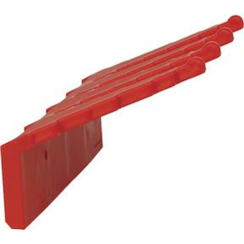 SUPPORT MUR.FIBRE/PP ROUGE  0615/4 60X160X238 VIKA