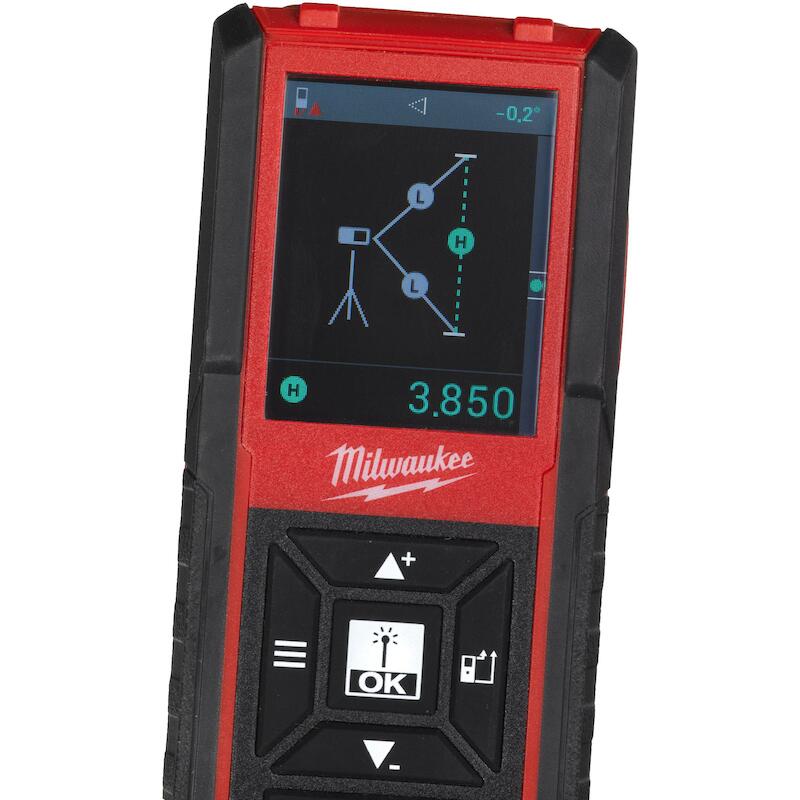 LASERAFSTANDSMETER 100M     LDM 100 2XAAA MILWAUKE