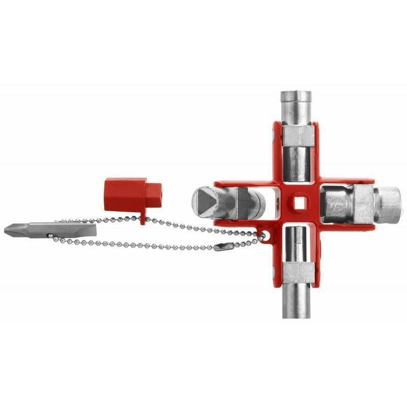 Facom - Control cabinet key - Cross wrench - 9 profiles - 838305PB - 03170040
