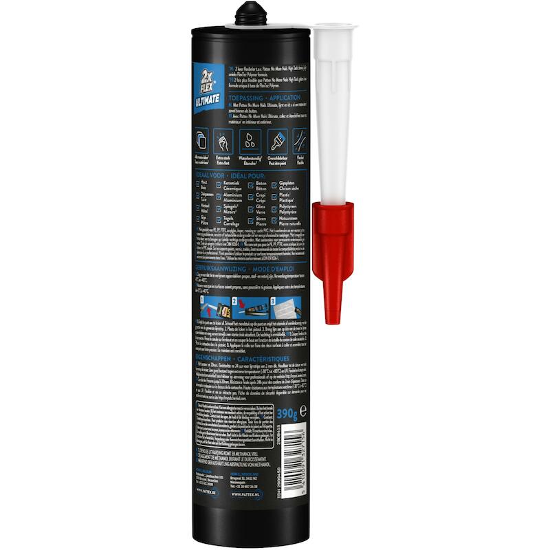 COLLE MONTAGE BLANC    390G NO MORE NAILS   PATTEX