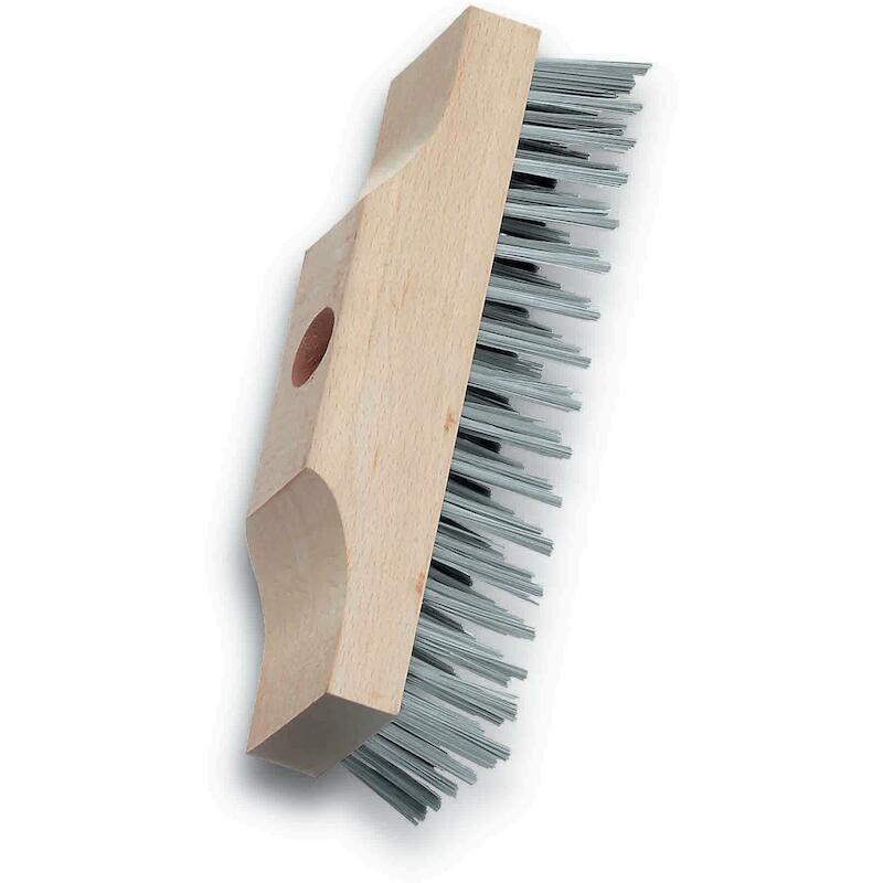 BROSSE À RECURER 6R. 220X60 148101 ACIER  LESSMANN