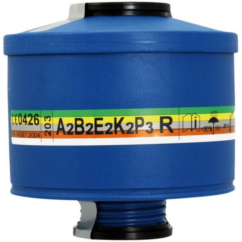 FILTER - SPASCIANI A2B2E2K2-P3 R - EN 148-1 ABEK2P3 4