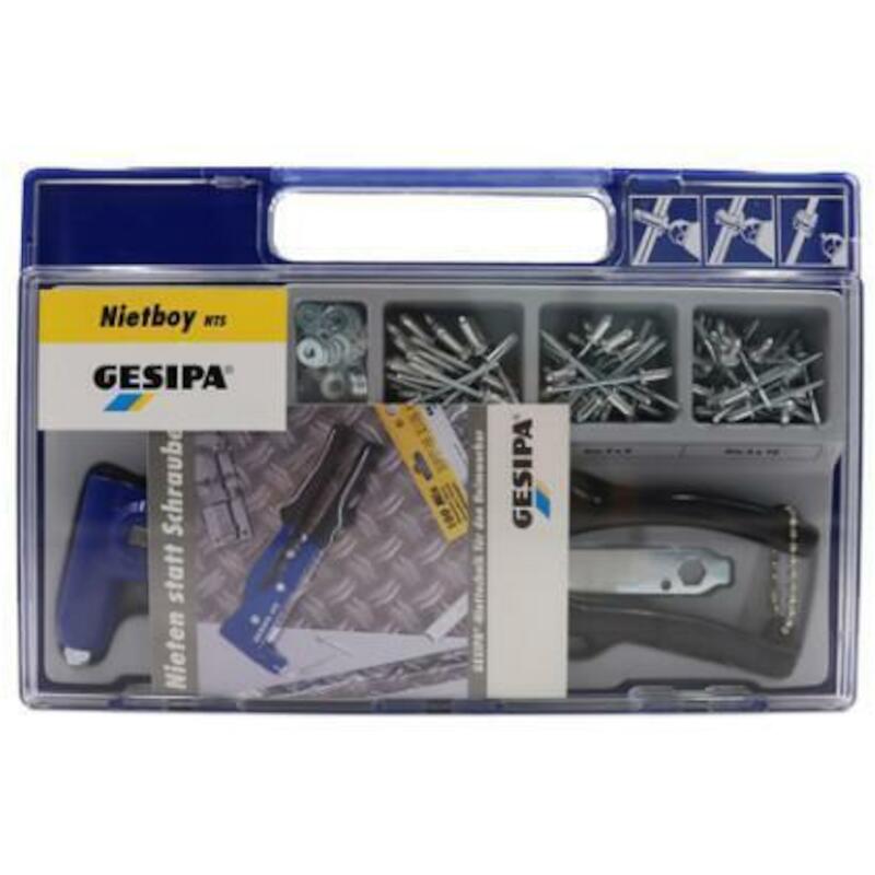 ASSORTIMENT DE RIVETS AVEUGLES NIETBOY(135PC)GESIP
