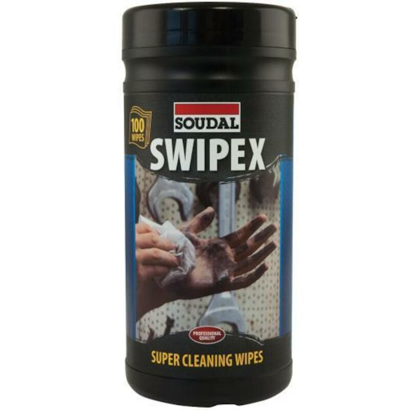 REINIGINGSDOEKJES WIT       SWIPEX   (100ST)SOUDAL