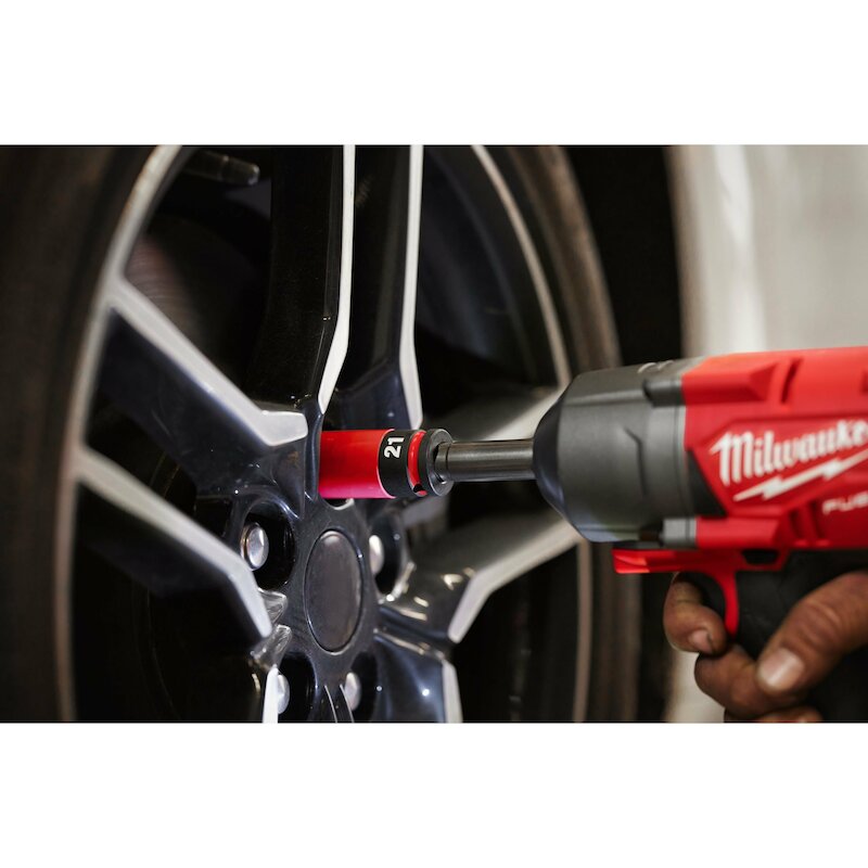 Milwaukee - Slagdoppenset - shockwave impact duty - 1/2" - 6-kant - 17–21 mm - 3-DELIG - 4932493370 - 08105476