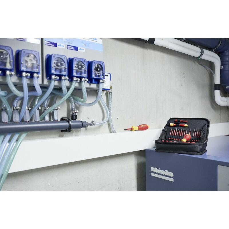GEREEDSCHAPSET SLIMVARIO ELECTRIC ASSORTI 32-DELIGINCL. FUNCTIONELE TAS - 7209NK2002 - WIHA