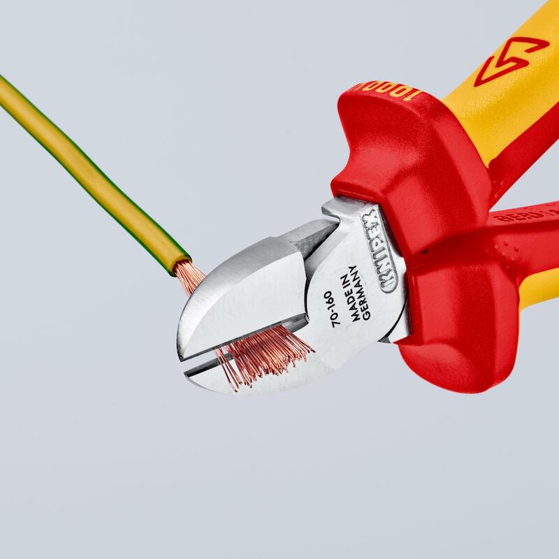 PINCE COUPANTE DE CÔTÉ VDE  70 06 - 160MM   KNIPEX