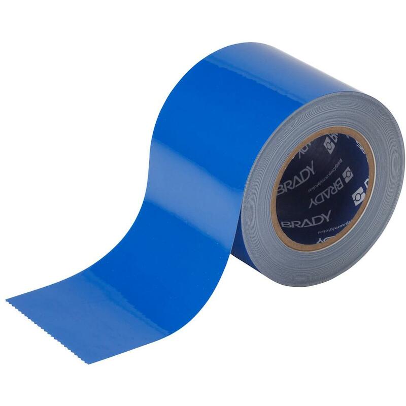BANDE DE MARQ.AU SOL BLEU   104374 101,6MMX30M