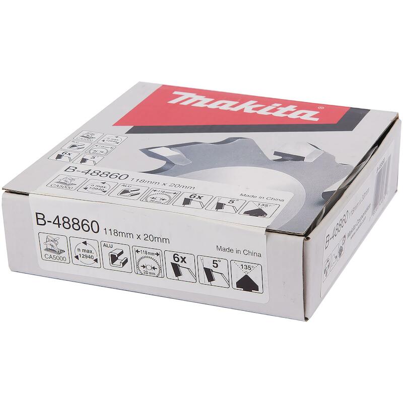 GROEFZAAGBLAD, SPECIALIZED TCT, 118 X 20 MM, 6 T - B-48860 - MAKITA