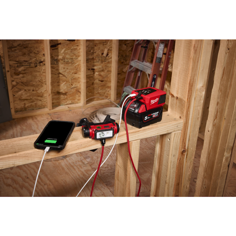 Milwaukee - Battery charger and power bank - M18 TC-0 - Li-ion - 18 V - 2.5 a - 08123303