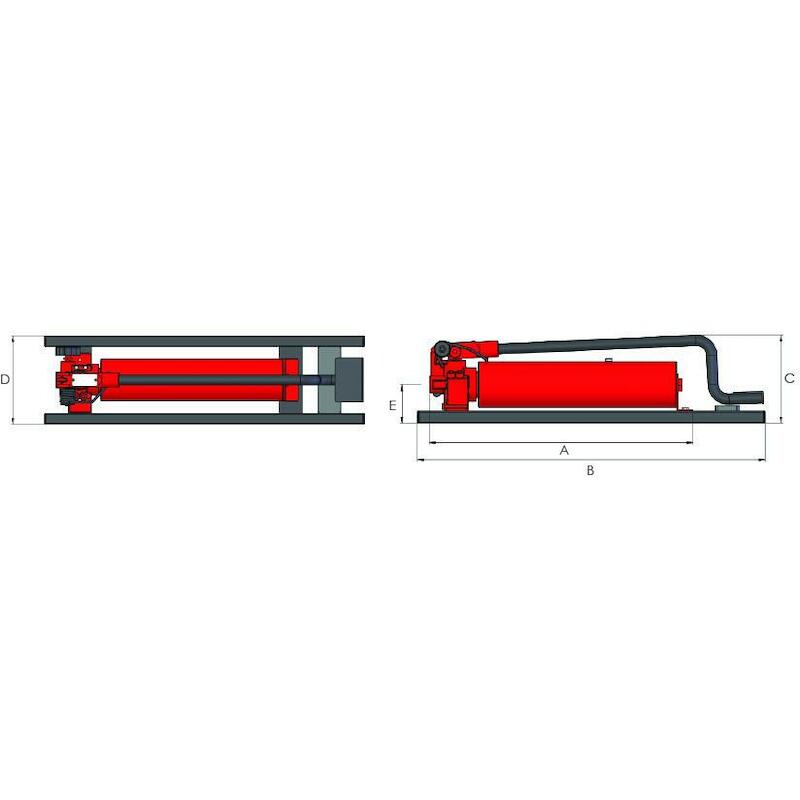 HI-FORCE  HP227FP    VOETPOMP