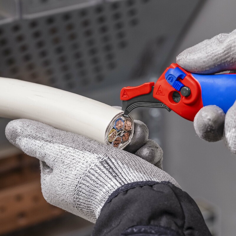 COUTEAU A DENUDER           16 50 145 SB    KNIPEX