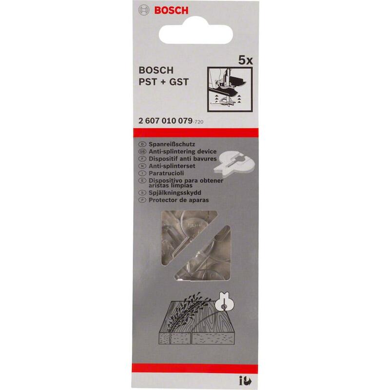 ANTI-SPLINTERPLAATJE        2607010079 (5ST) BOSCH