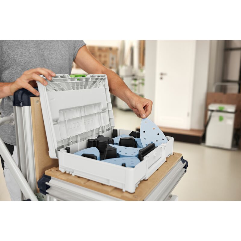 SCHUURMIDDEL-SYSTAINER³ SYS-STF DELTA GR-SET GRANAT - 578195 - FESTOOL