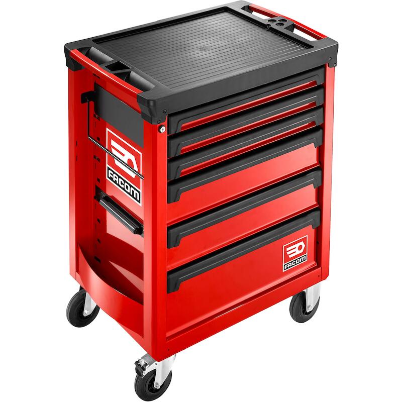 GEREEDSCHAPSWAGEN 6L. ROOD  ROLL.6M3A        FACOM
