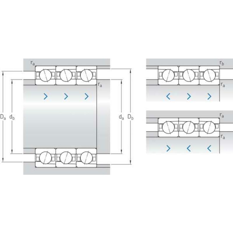 RLT.À BILLES À CONTACT OBL. 71911 ACD/P4ATGB   SKF