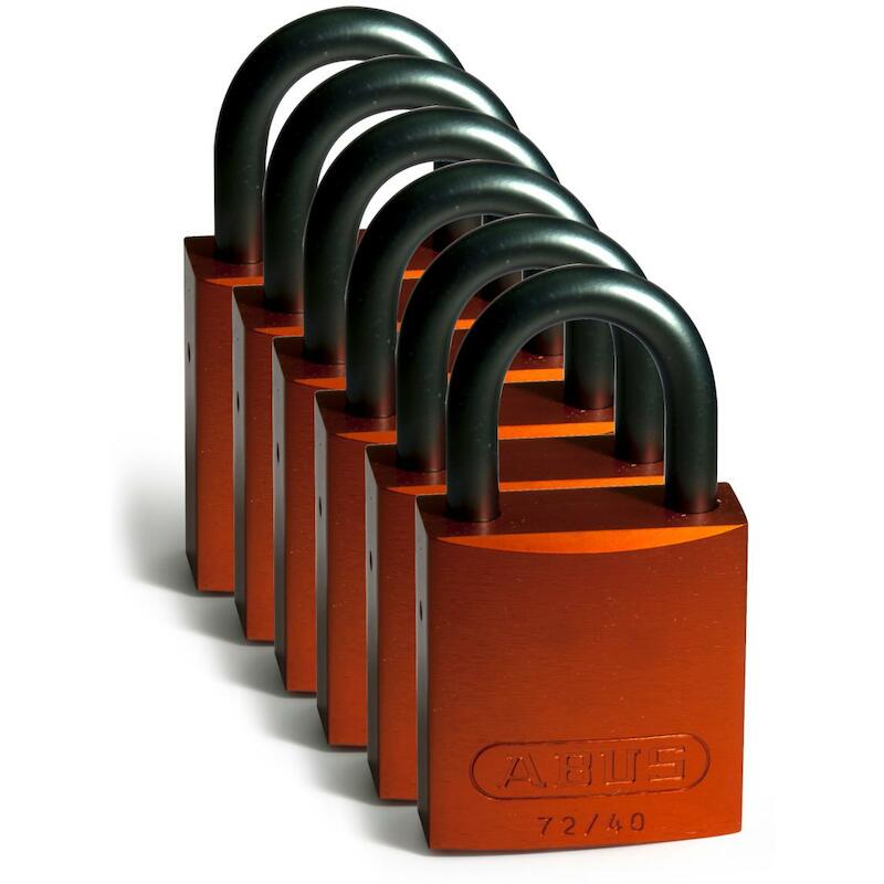 VERGRENDELING - BRADY 814070 - ORANJE (6 EA)