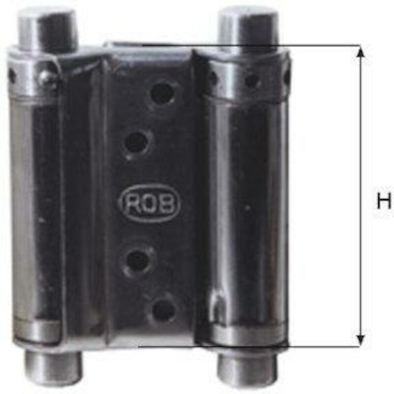 CHARNIERES RESSORT DA 125MM 485.520 - GALV.    ROB