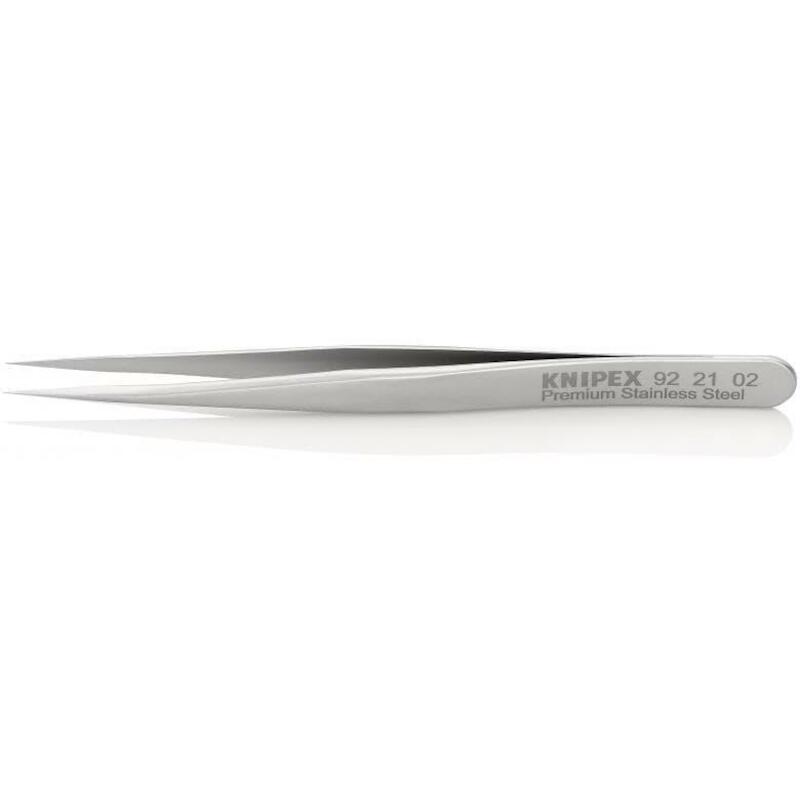 BRUCELLE PRÉCIS.POINTU INOX 92 21 02 (L=128)KNIPEX