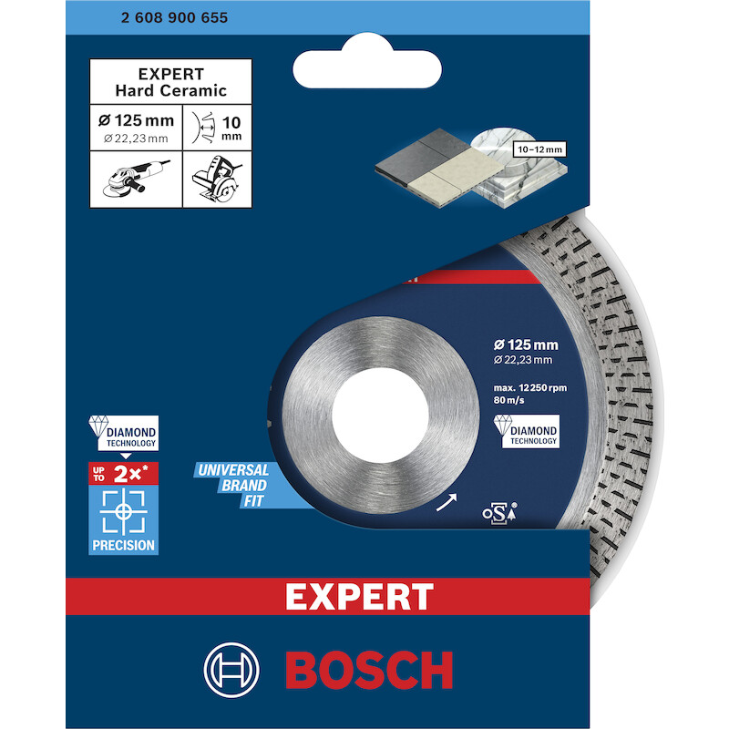 DIAMANTSCHIJF 125MM CERAMIC 2608900655       BOSCH