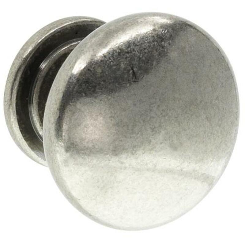 BOUTON MEUBLE VIEUX ARGENT  1533-33ZN29 33MM  SIRO