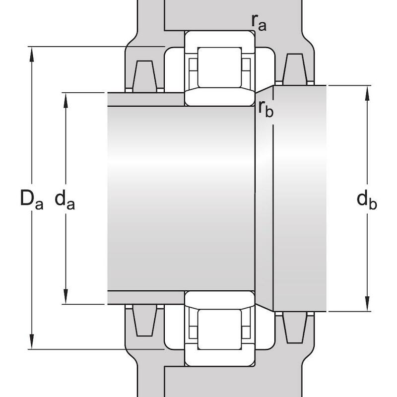 CILINDERLAGER               NU 2211 ECP        SKF