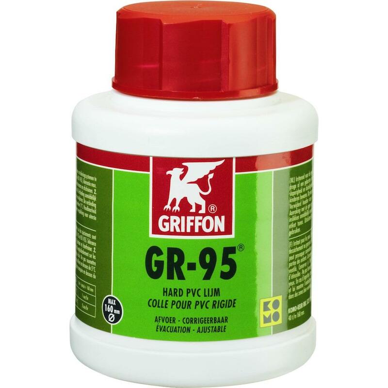 COLLE PVC RIGIDE 250ML+BROSSE GR-95        GRIFFON