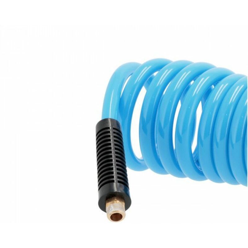 TUYAU SPIR.PU 12X1/4" BLEU  4304225 (7,5M)AIRPRESS