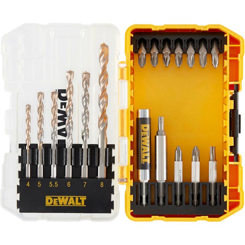 SET FORETS+EMBOUTS TOUGHC.  DT70712   (19PC)DEWALT